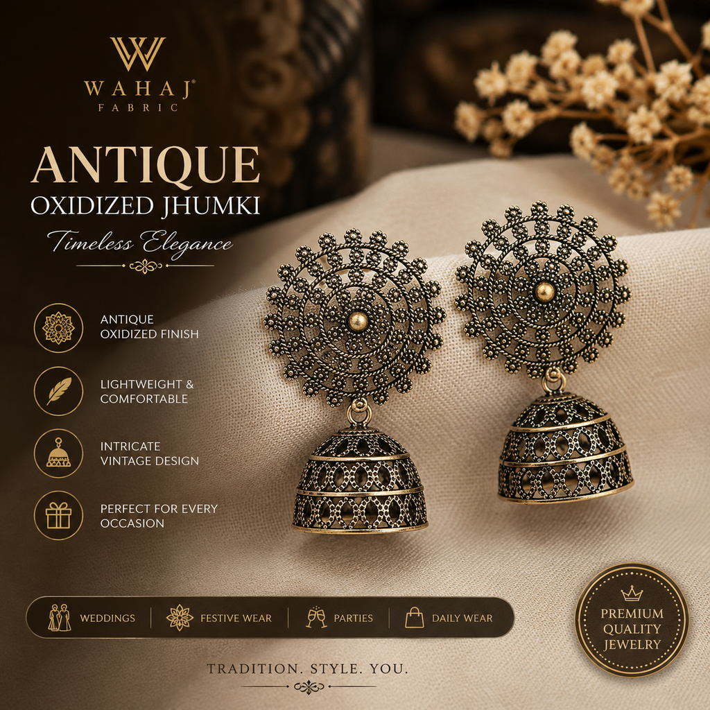 Vintage Ethnic Drop Earrings for Women