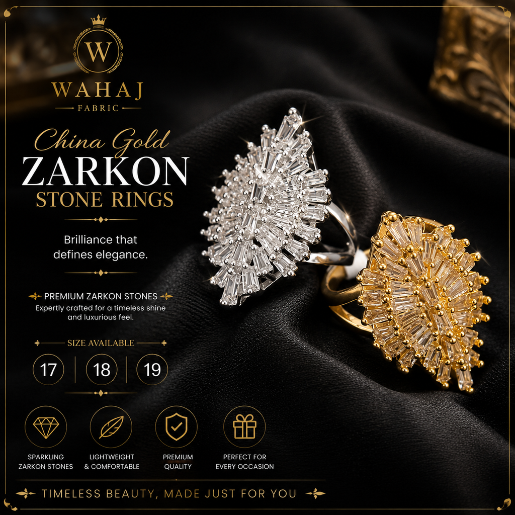 Luxury Leaf Design Zircon Adjustable Ring for Women