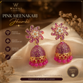 Premium Meenakari Jhumki Earrings