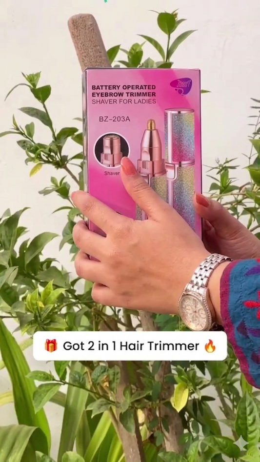 2 in 1 USB Rechargeable Lazer Hair Remover Machine💥