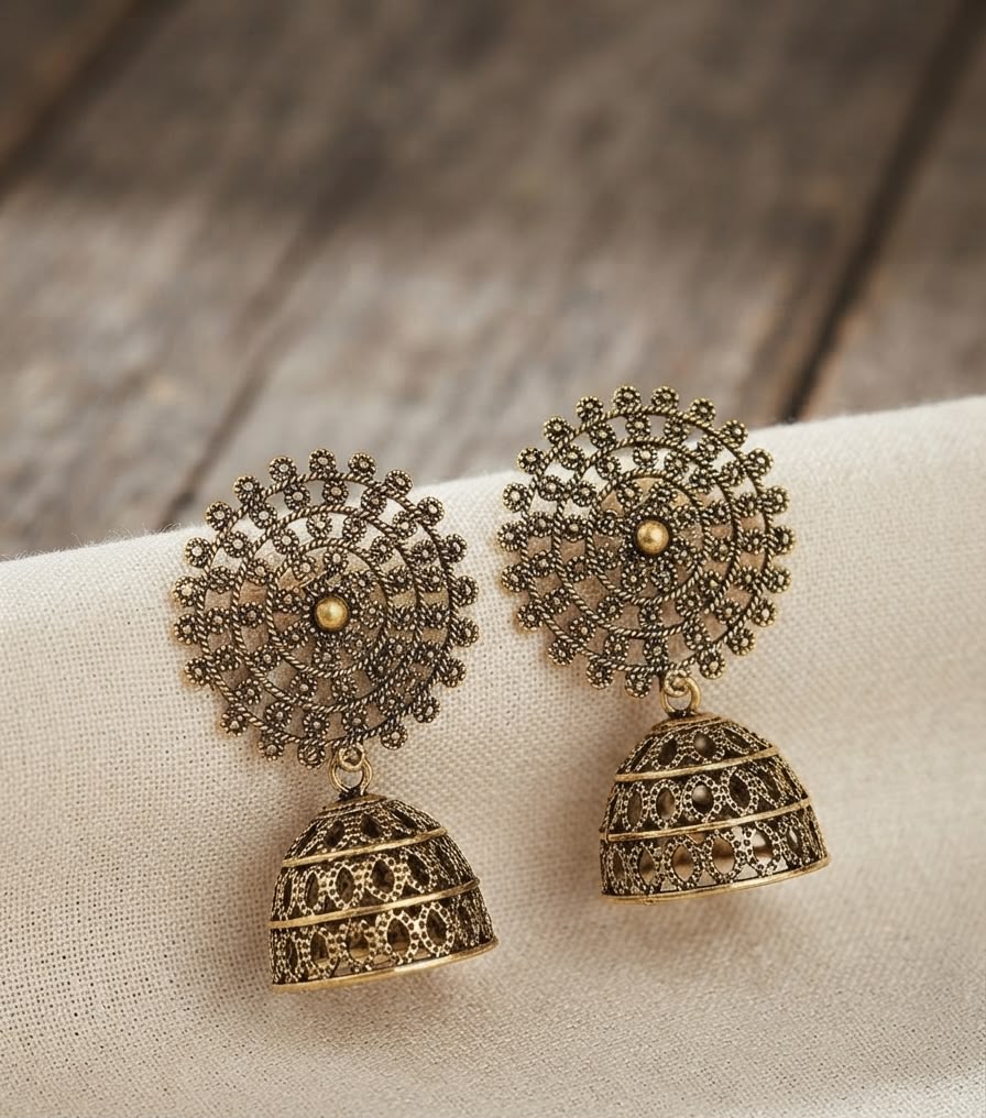 Vintage Ethnic Drop Earrings for Women